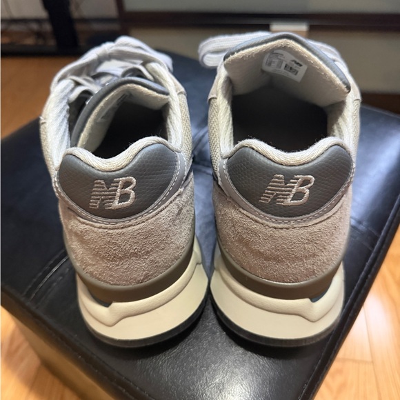 New Balance Men\'s Tan and Gray Athletic Shoes